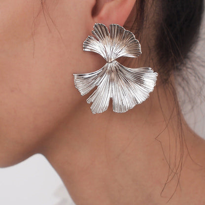 Éblouissantes Boucles d'Oreilles Géométriques en Or au Style Bohémien