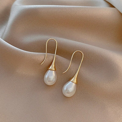 Éblouissantes Boucles d'Oreilles en Perles d'Or et d'Argent